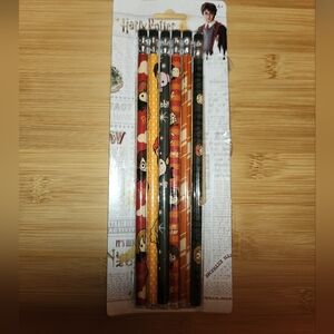 Warner Bros. Harry Potter Pencils - Orange, Black, Red